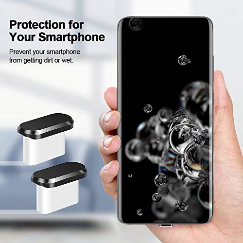 USB Type C Anti Dust Plug 2 Pack USBC Charging Port Cover Plugs Protector