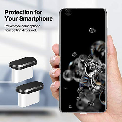 USB Type C Anti Dust Plug 2 Pack USBC Charging Port Cover Plugs Protector