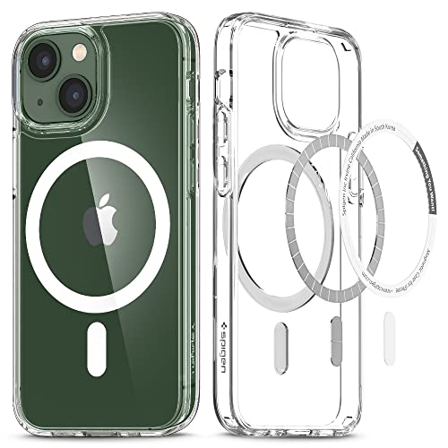 Spigen for iPhone 13 Mini Case, Ultra Hybrid MagFit [Anti-Yellowing] [Compatible with Magsafe] - Clear - color: Clear, size: iPhone 13 Mini
