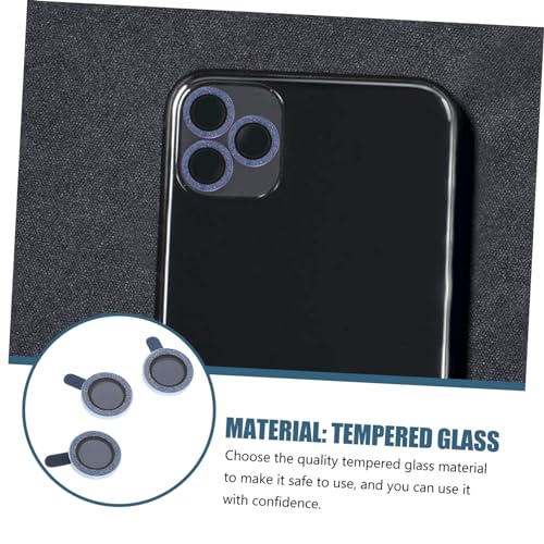 COLLBATH 3pcs Scratch Resistant Rear Lens Covers for Pro Tempered Protective Films with Durable Design Protects Camera From Scratches Easy Installation Compatible Accessory