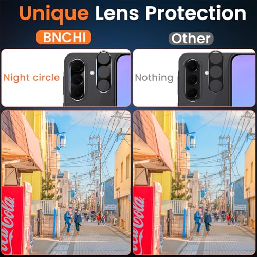3+3 Pack for Samsung Galaxy A57 5G Privacy Screen Protector with Camera Lens Protector, Anti-Spy Tempered Glass Film, 9H Hardness, Anti-Scratch, Touch Sensitive - size: Galaxy A57