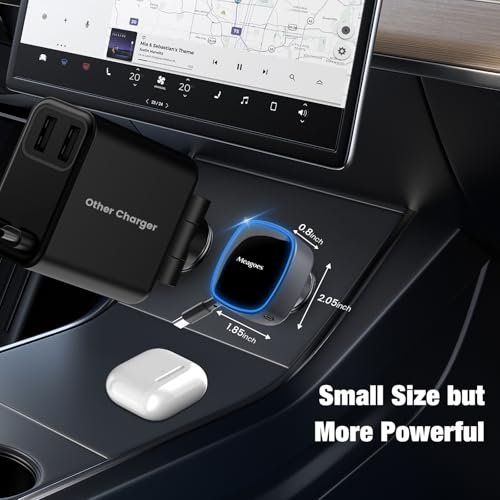 90W Retractable Car Charger USB C Super Fast for iPhone 18 Pro Max/Duo/17