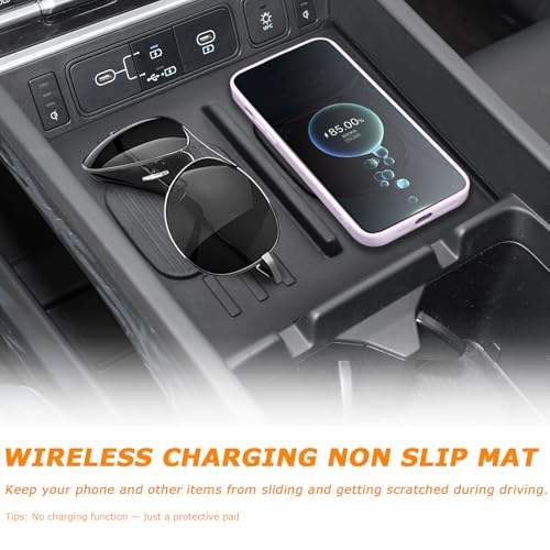 Center Console Wireless Charging for 2024-2026 Santa Fe Accessories - size: For Santa Fe 2024-2026