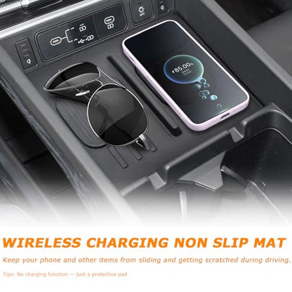 Center Console Wireless Charging for 2024-2026 Santa Fe Accessories - size: For Santa Fe 2024-2026