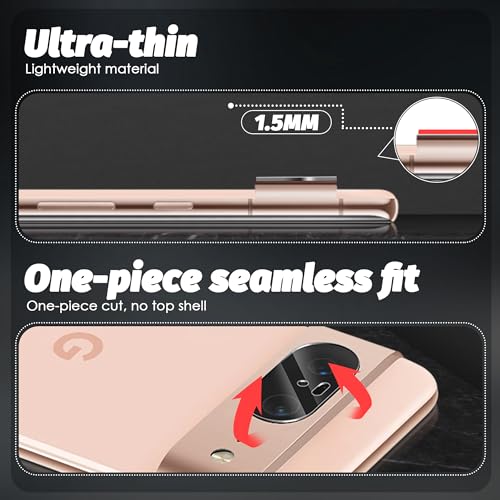 Orzero (3 Pack Compatible for Google Pixel 8 Tempered Glass Screen Protector, 2.5D Arc Edges 9H High Definition Anti-Scratch Bubble-Free - size: 6.2-inch