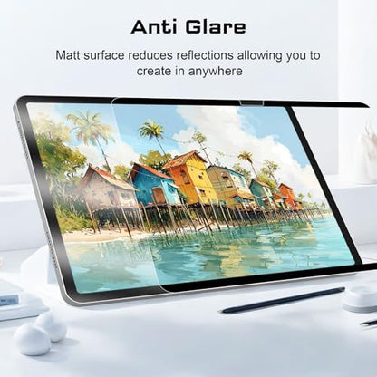 Magnetic Paper Screen Protector for iPad 10th Generation 2022 10.9 inch/iPad 11th Generation (A16) 2025,Detachable and Reusable Nano Adsorption Matte Film for Note-Taking,Drawing,Art - size: Magnetic iPad 10th/A16