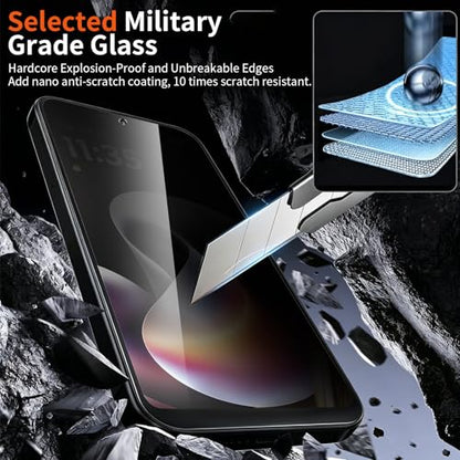 2 Pack Privacy Screen Protector for Motorola Moto G Stylus 5G 2026 - size: Moto G Stylus 5G 2026