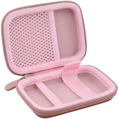 khanka Hard Case for Anker A1667/A1665/A1664 Slim Magnetic Charger,Pink - color: Pink