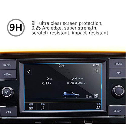 Screen Protector for Volkswagen Jetta 6.5" (2018-2023), Tempered Glass