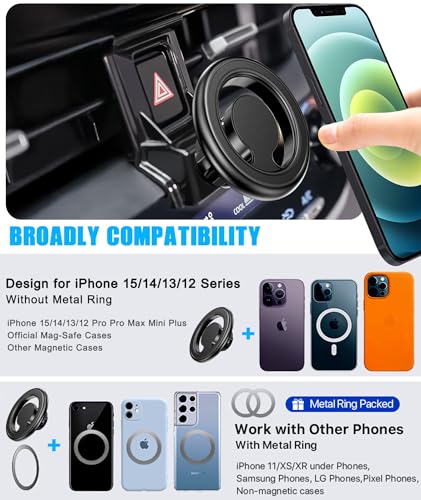 Car Phone Holder, Vent Magsafe Mount for Toyota Corolla 2020-2024