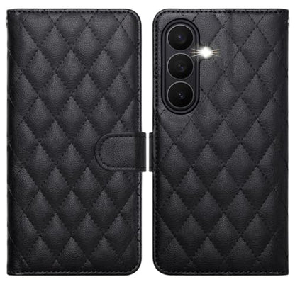 OCASE for Samsung Galaxy S26 Wallet Case, Card Holder, Diamond Black | RFID Blocking, Kickstand, Magnetic Closure, PU Leather Flip Folio, Shockproof TPU Shell, Protective Phone Cover (6.3") 2026 - color: Diamond Black, size: Samsung Galaxy S26