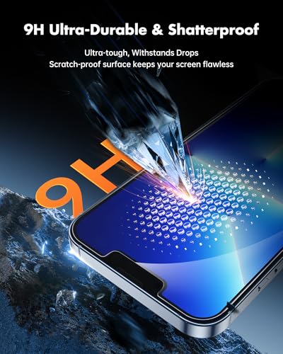UNBREAKcable Privacy Screen Protector for iPhone 14/13/13 Pro, 2-Pack - size: iPhone 14/13/13 Pro