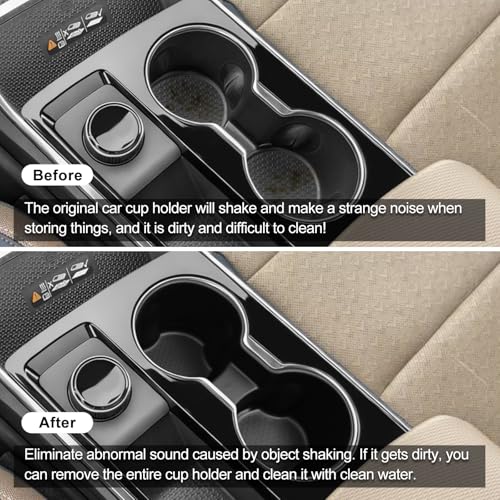 smabee Center Console Cup Holder Insert for Chevy Equinox 2025 2026 - size: Center Console Cup Holder