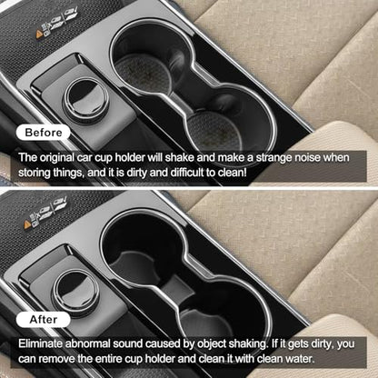 smabee Center Console Cup Holder Insert for Chevy Equinox 2025 2026 - size: Center Console Cup Holder