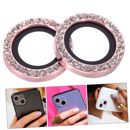 NUOBESTY 6pcs Smartphone Camera Lens Protector Phone Camera Lens Guard Scratch Resistant Easy Fit