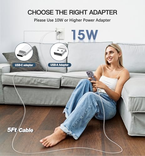 Magnetic Wireless Charger, 2-Pack 15W Fast Mag-Safe Stand for iPhone 17-12 - color: Silver