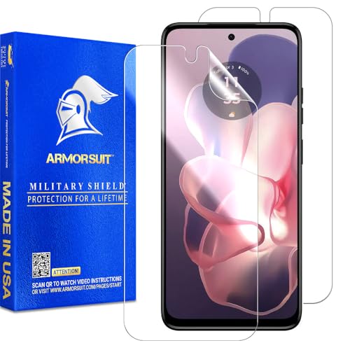 ArmorSuit 2 Pack for Motorola Moto G Power 5G (6.7 Inch, 2024) Screen Protector Case Friendly MilitaryShield HD Clear Film - Made in USA - size: Moto G Power(2024)