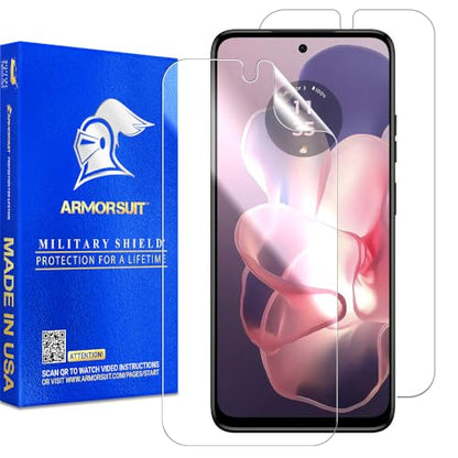ArmorSuit 2 Pack for Motorola Moto G Power 5G (6.7 Inch, 2024) Screen Protector Case Friendly MilitaryShield HD Clear Film - Made in USA - size: Moto G Power(2024)