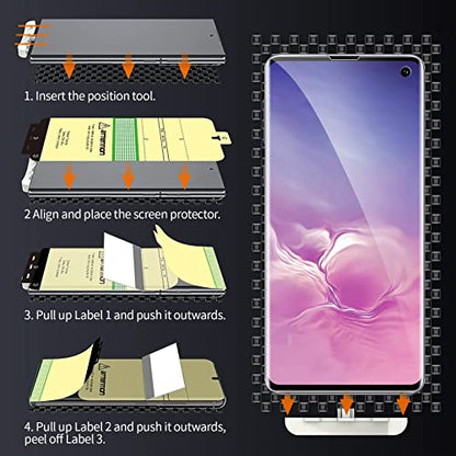 3 Pack for Samsung Galaxy S10 High Definition Screen Protector - size: Galaxy S10