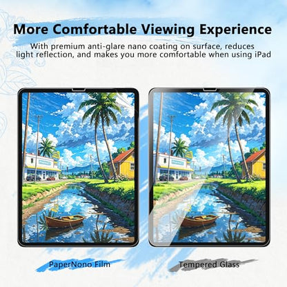 3 Pack Paper Screen Protector for iPad Air 5/4th & iPad Pro 11" 2022-2018 - size: Air 5/4th,Pro 11" 2018-2022