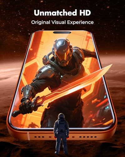 UNBREAKcable 4-Pack iPhone 17 Pro Max Screen Protector, 9H Hardness | 9H tempered glass | 99.99% HD clarity | Double Shatterproof|alignment frame easy install | case-friendly - size: iPhone 17 Pro Max