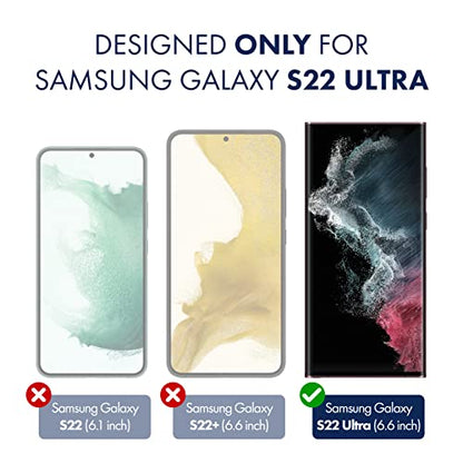 ArmorSuit 2 Pack for Samsung Galaxy S22 Ultra 6.8" Anti-Glare Screen Protector Case Friendly MilitaryShield Matte Film - Made in the USA - size: Galaxy S22 Ultra 6.8 inch (2 Pack)