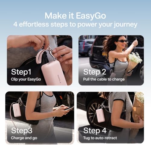 TORRAS PowerGo 3-in-1 45W Fast 10000mAh Power Bank for iPhone 18 Pro Max