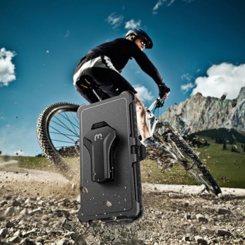 M MYBAT PRO for Samsung Galaxy S25 Ultra Case with 360° Rotating Stand - color: Black, size: Samsung Galaxy S25 Ultra