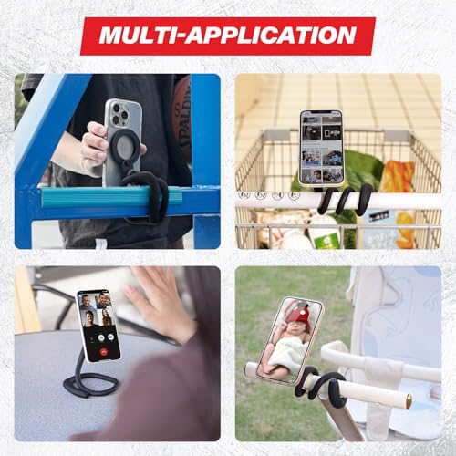 ICARMOUNT Flexible Gym Phone Holder for Peloton Treadmill Spin Bike