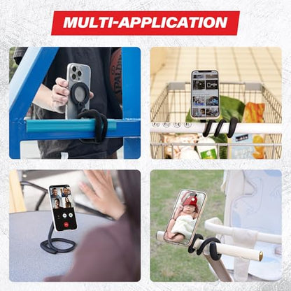 ICARMOUNT Flexible Gym Phone Holder for Peloton Treadmill Spin Bike