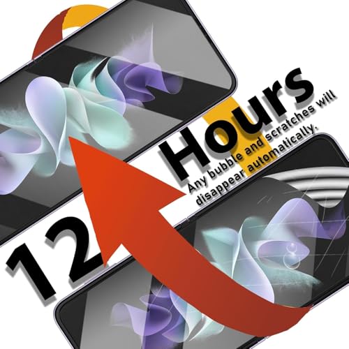 2 Pack for Samsung Galaxy Z Flip 3 Screen Protector [Not Glass] - size: 6.71 inch
