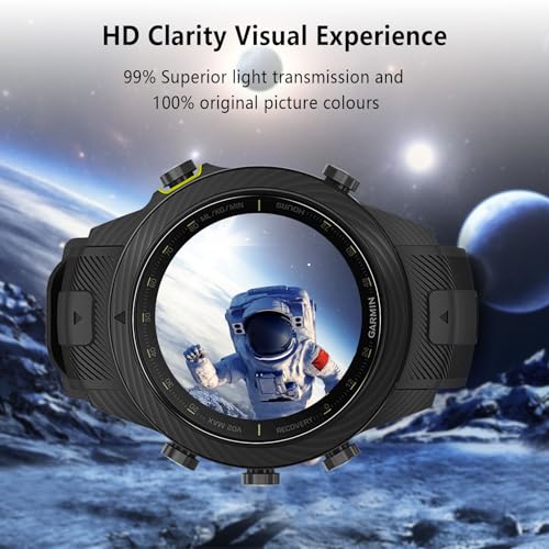 6‑Pack for Garmin MARQ (Gen 2) 1.2" Screen Protector, AUUYYA Soft Flexible TPU Ultra‑Thin Self‑Healing Bubble‑Free Protective HD Clear Film for Adventurer, Athlete, Aviator, Golfer, Captain SmartWatch - size: Garmin MARQ (Gen 2) Series