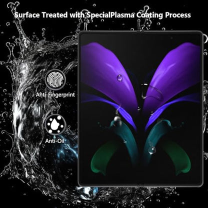 1 Pack for Samsung Galaxy Z Fold 2 Inner Privacy Screen Protector. Anti Scratch, Self-Healing, Anti Spy Flexible TPU Film NOT Tempered Glass for Samsung Galaxy Z Fold 2 - size: for Galaxy Z Fold 2