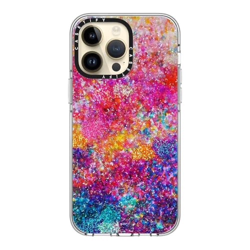 CASETiFY for iPhone 14 Pro Max Case - Impact Clear Compatible with MagSafe | Not Yellowing | 6.6 ft. 3X Military Grade Drop Protection | And We Danced Our Way Home by Ingrid Ching | Clear - color: And We Danced Our Way Home, size: Iphone 14 Pro Max (6.7")