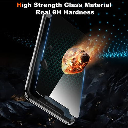 YMHML 2 Pack Compatible for iPhone 11 Pro Max/Xs Max Privacy Screen Protector Tempered Glass, Anti Spy Privacy Screen for iPhone Accessories, Case Friendly Private Film - size: iPhone 11 Pro Max/Xs Max-6.5 Inch