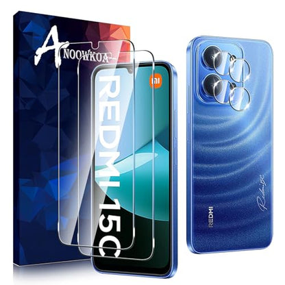 Anoowkoa 2 Pack for Xiaomi Redmi 15C 4G/Poco C85 Screen Protector - color: Xiaomi Redmi 15C 4G