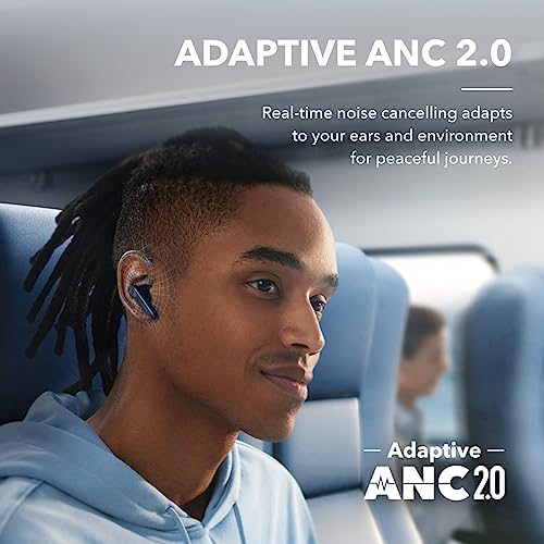 Soundcore by Anker Liberty 4 NC Wireless Earbuds - color: Navy Blue