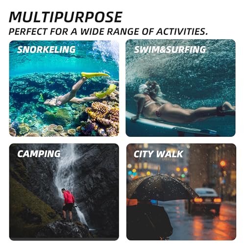 Waterproof Pouch with Adjustable Waist Strap - TPU Dry Bag with Touch-Screen Sensitivity for Paddleboarding, Boating, Swimming, Kayaking, and Outdoor Water Sports (Sapphire) - color: Sapphire