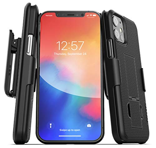 Encased DuraClip Holster for iPhone 12 Case with Belt Clip (iPhone 12) - size: iPhone 12