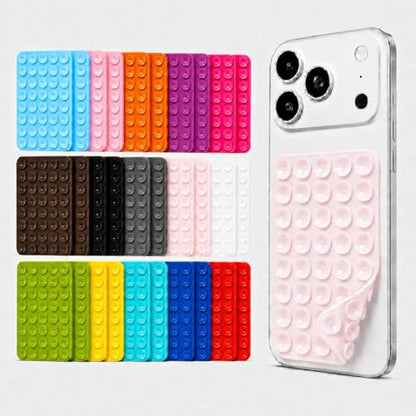 30 Pack Silicone Suction Phone Grip, Double-Sided Suction Cup Phone Holder