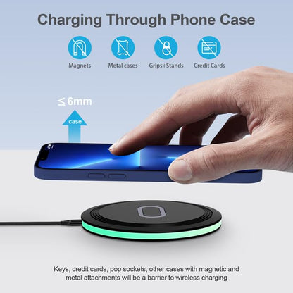 Wireless Charger Fast Charging Pad for Samsung Galaxy S26 Ultra S26 FE S25