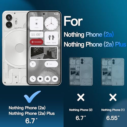 JETech Screen Protector for Nothing Phone 2a/2a Plus, 3-Pack - size: Nothing Phone 2a/2a Plus