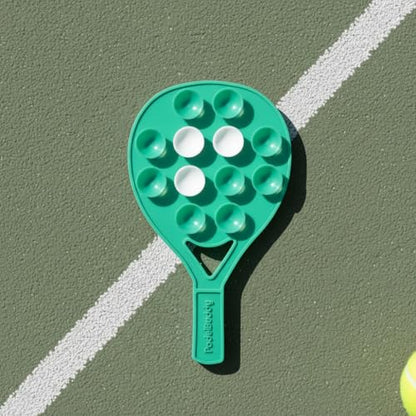 Silicone Suction Phone Mount - Padel Glass Recording, Mint Green - color: Mint Green