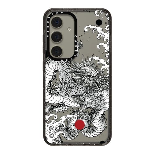 CASETiFY for Galaxy S24 Case - Impact | 8.2 ft. 4x Military Grade Drop Protection | Power Dragon | Black - color: Power Dragon, size: Galaxy S24 (6.2")