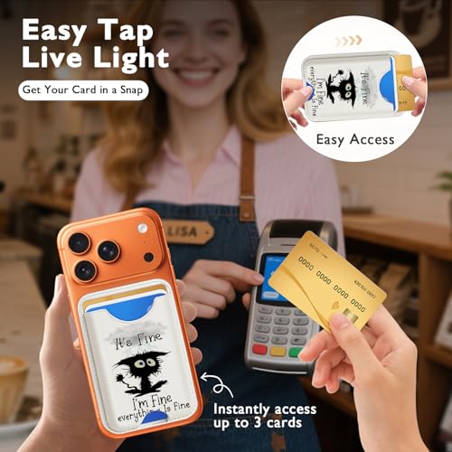 Compatible with Magsafe Wallet Magnetic Card Holder - White Funny Skull Wallets for Women Teen Girls Cute for iPhone 17/16/15/14/13/12 Series Slim for Apple Mag RFID Magnet,Fit 3 Cards - color: White Funny Skull