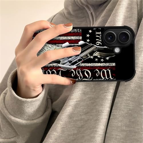 DJSOK Case for iPhone 17,Compatible with MagSafe,Anti-Scratch Shockproof Case,Classic American Flag 1776 We The People - color: Classic American Flag 1776 We The People, size: IPhone 17