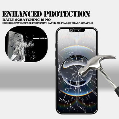 2+2 Pack Alignment Frame Designed Tempered Glass Film For iPhone 17e / 16e Screen Protector 2-Pack with Camera Lens Protector 2-Pack