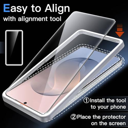 JETech Screen Protector for Samsung Galaxy S26 FE, 2+2 Pack - size: Galaxy S26 FE