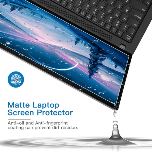 2 Pack 16 Inch 16:10 Anti Blue Light Laptop Screen Protector, Reduce Eye Strain Anti Glare Screen Protector for 16’’ with 1920x1200 Resolution Laptops, Not for 16.1'' - size: 16 inch