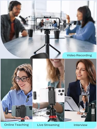 TiMOVO USB C to Lavalier Microphone Adapter, Not for Headphone and Data